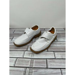 Boys White Dress Shoes Jodano Collection Italy Size 10.5